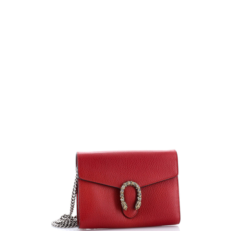 Dionysus Chain Wallet Leather With