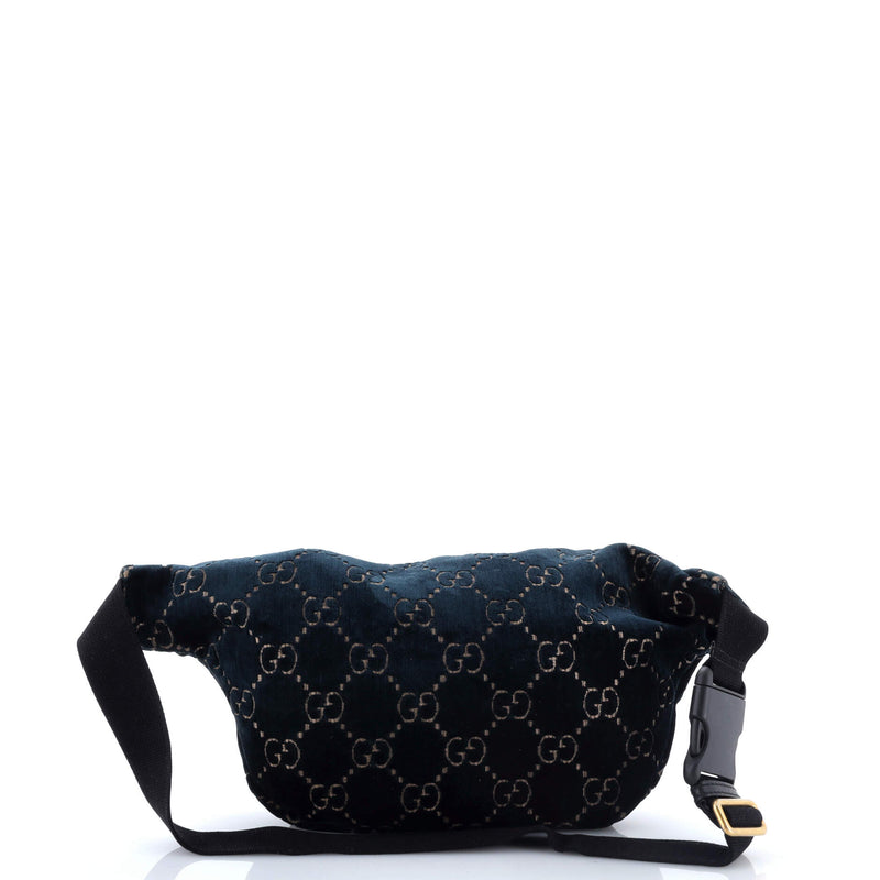 Ophidia Zip Belt Bag Gg Velvet
