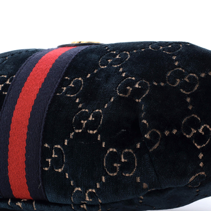 Ophidia Zip Belt Bag Gg Velvet