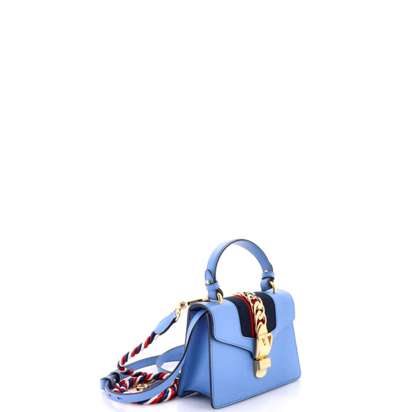 Sylvie Top Handle Bag Leather Mini