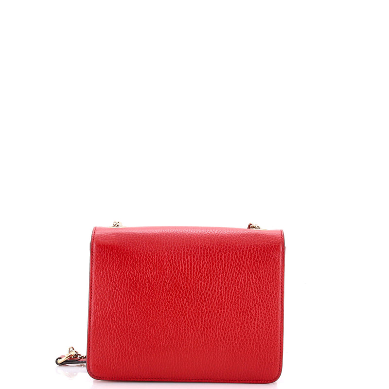 Interlocking Shoulder Bag Leather Small