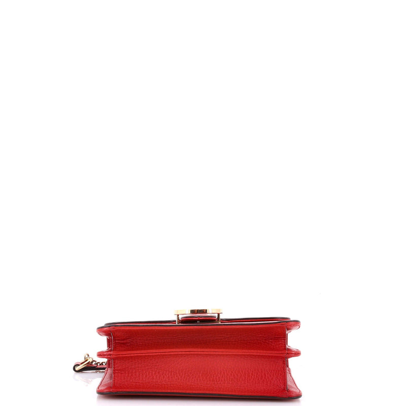Interlocking Shoulder Bag Leather Small