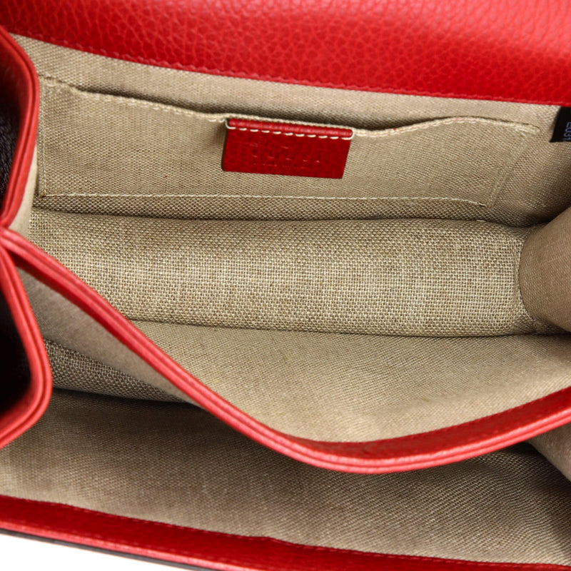 Interlocking Shoulder Bag Leather Small