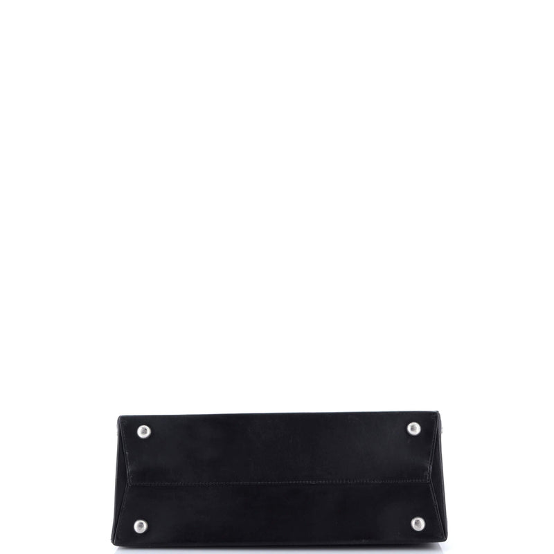 Vltn Magnetic Shopper Tote Leather