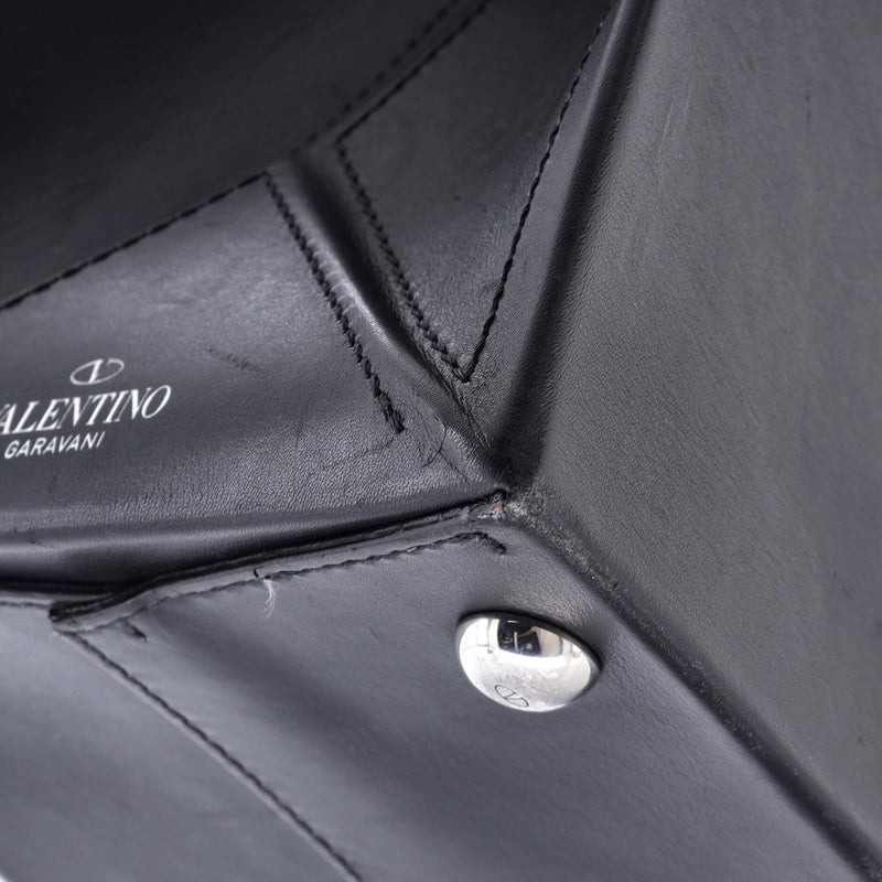 Vltn Magnetic Shopper Tote Leather
