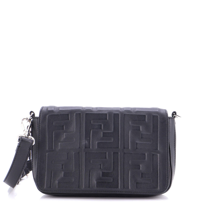 Expandable Flap Bag Zucca Embossed