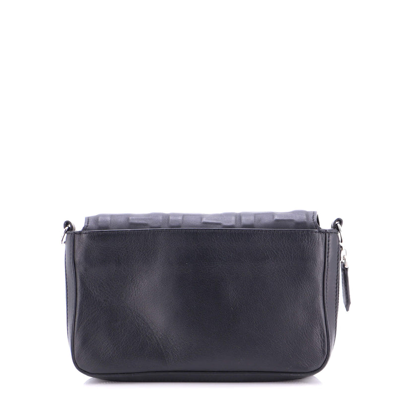 Expandable Flap Bag Zucca Embossed