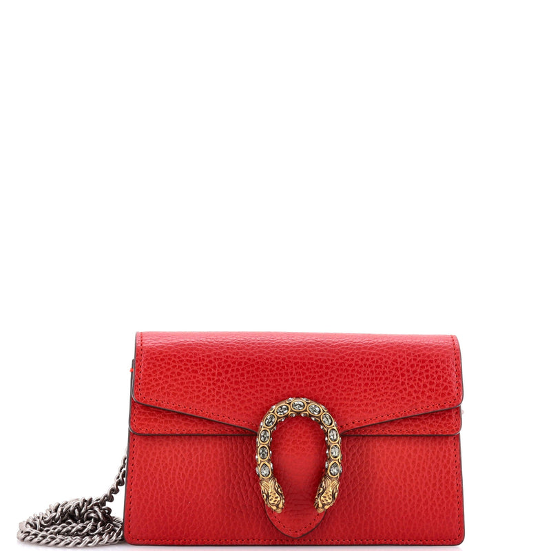 Dionysus Bag Leather Super Mini