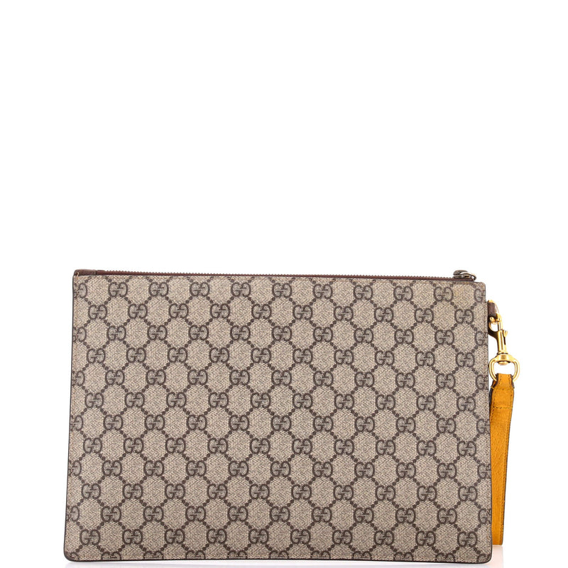 Neo Vintage Wristlet Pouch Gg Coated