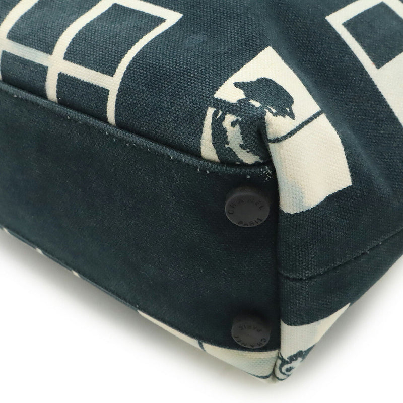 Coco Window Tote Printed Canvas Large