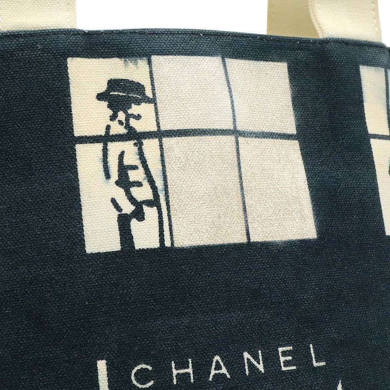 Coco Window Tote Printed Canvas Large
