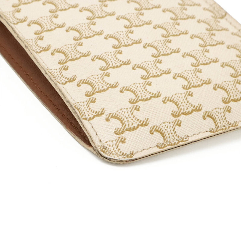 Wallet On Strap Triomphe Coated Canvas
