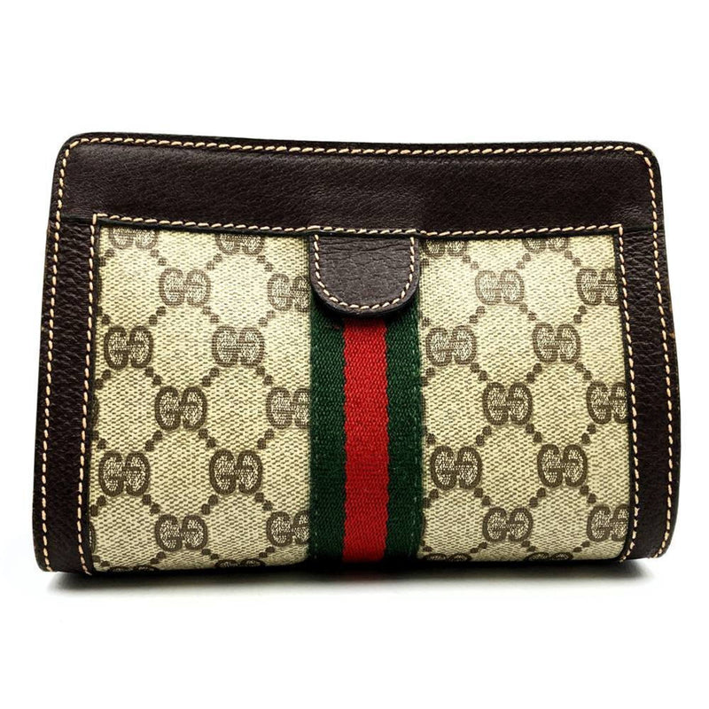 Ophidia Shoulder Bag Gg Coated Canvas