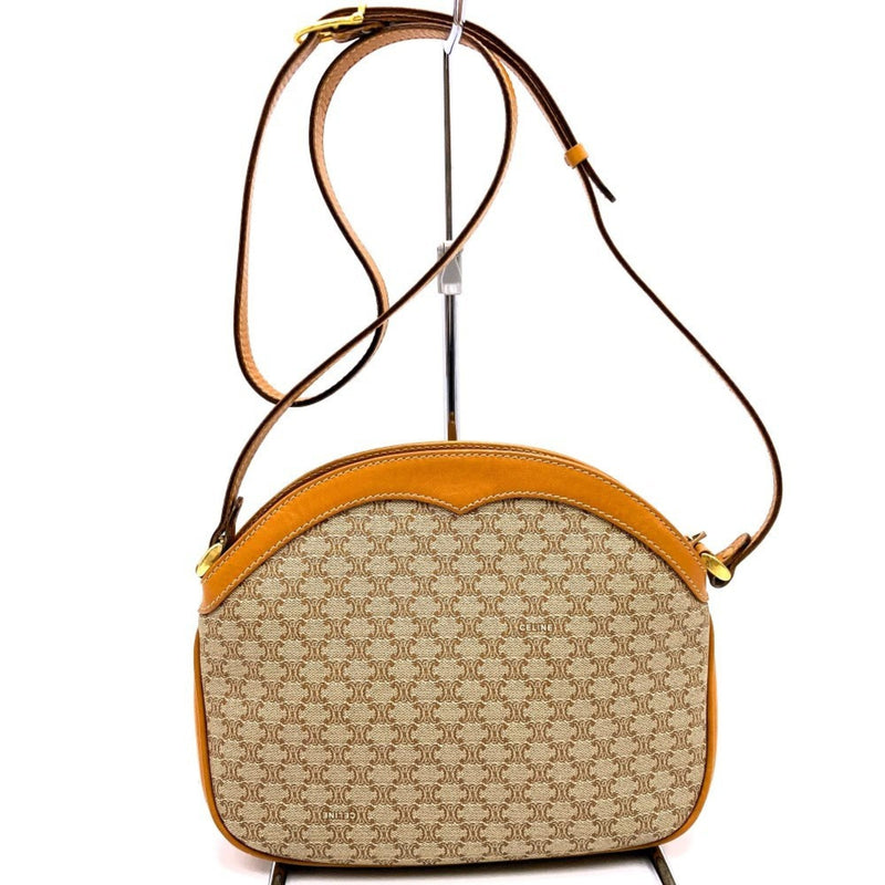 Vintage Saddle Flap Shoulder Bag Macadam