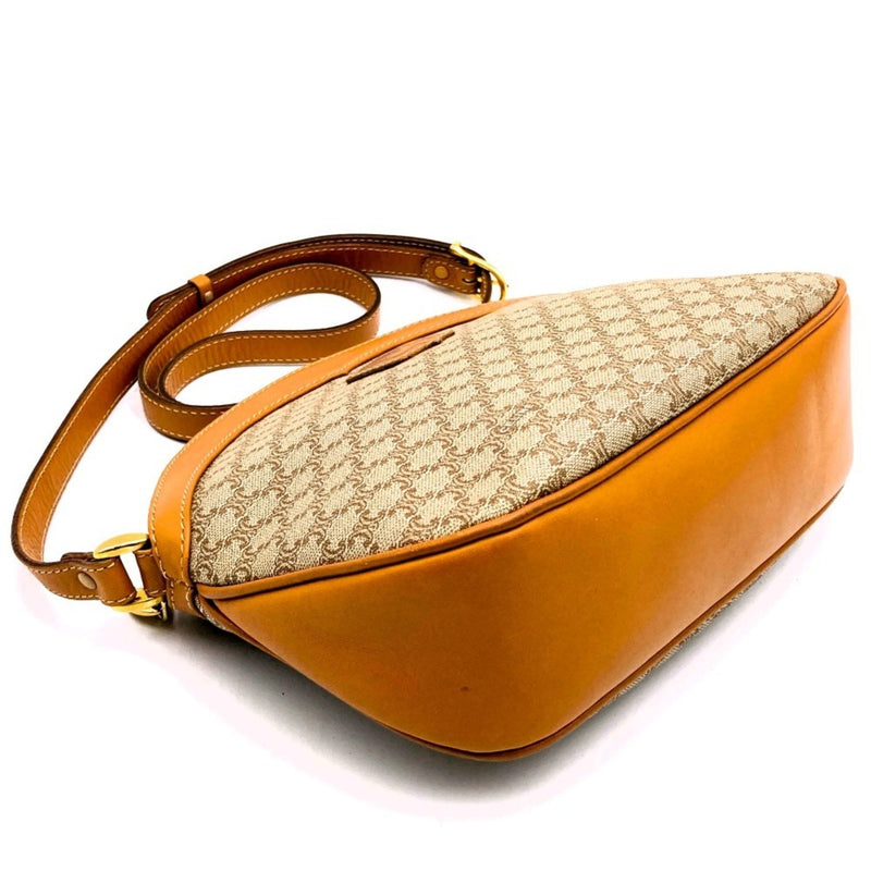Vintage Saddle Flap Shoulder Bag Macadam