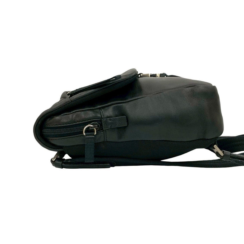 Buckle Messenger Bag Tessuto Small