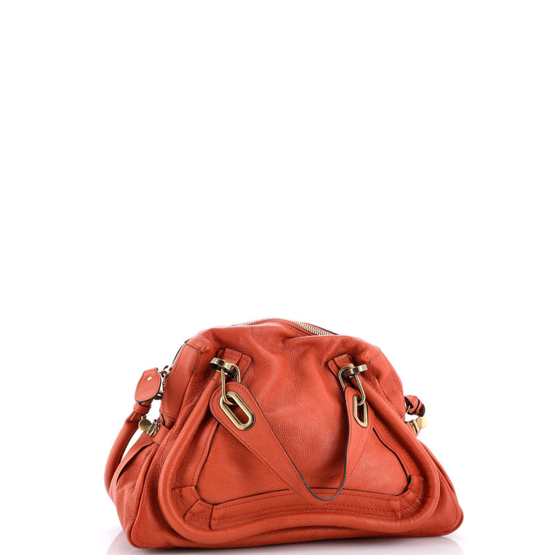 Paraty Top Handle Bag Leather Medium