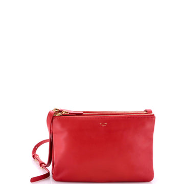 Trio Crossbody Bag Leather Small