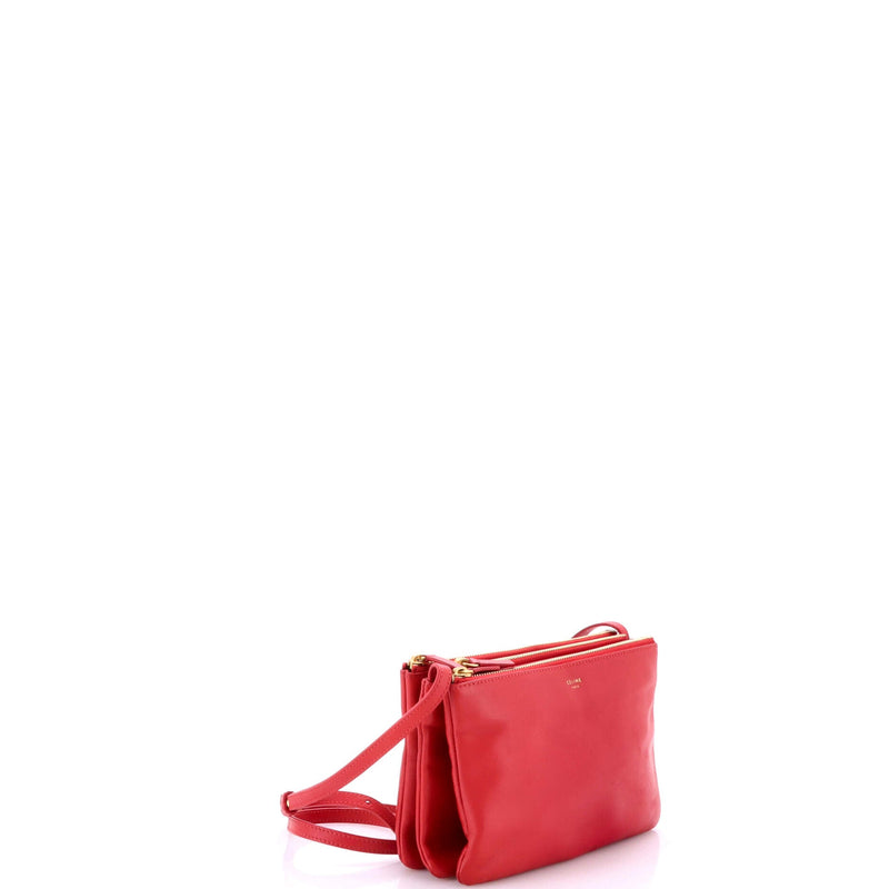 Trio Crossbody Bag Leather Small