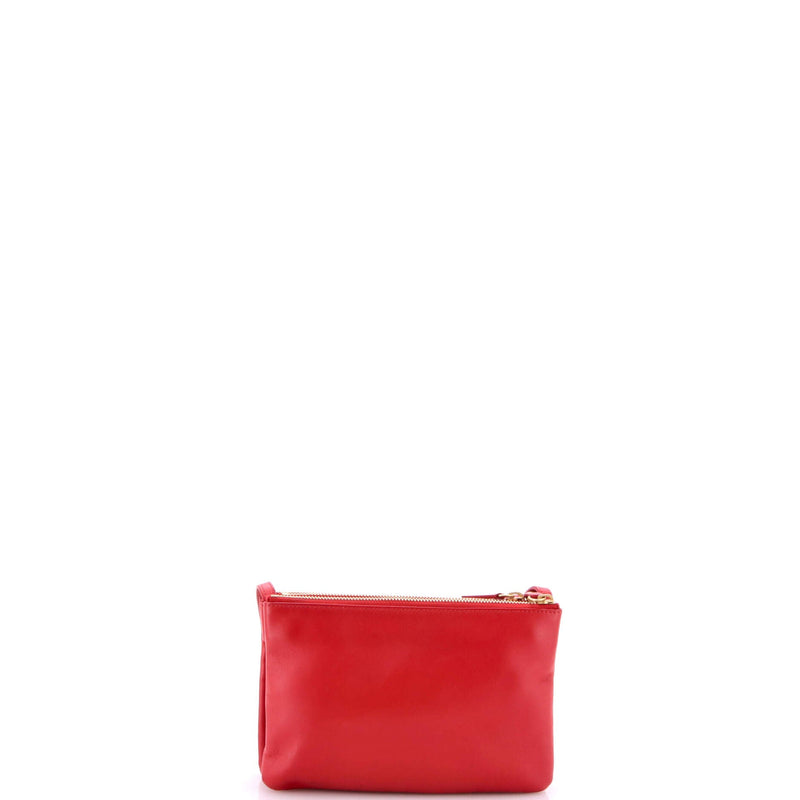 Trio Crossbody Bag Leather Small