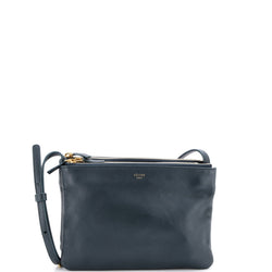 Trio Crossbody Bag Leather Small
