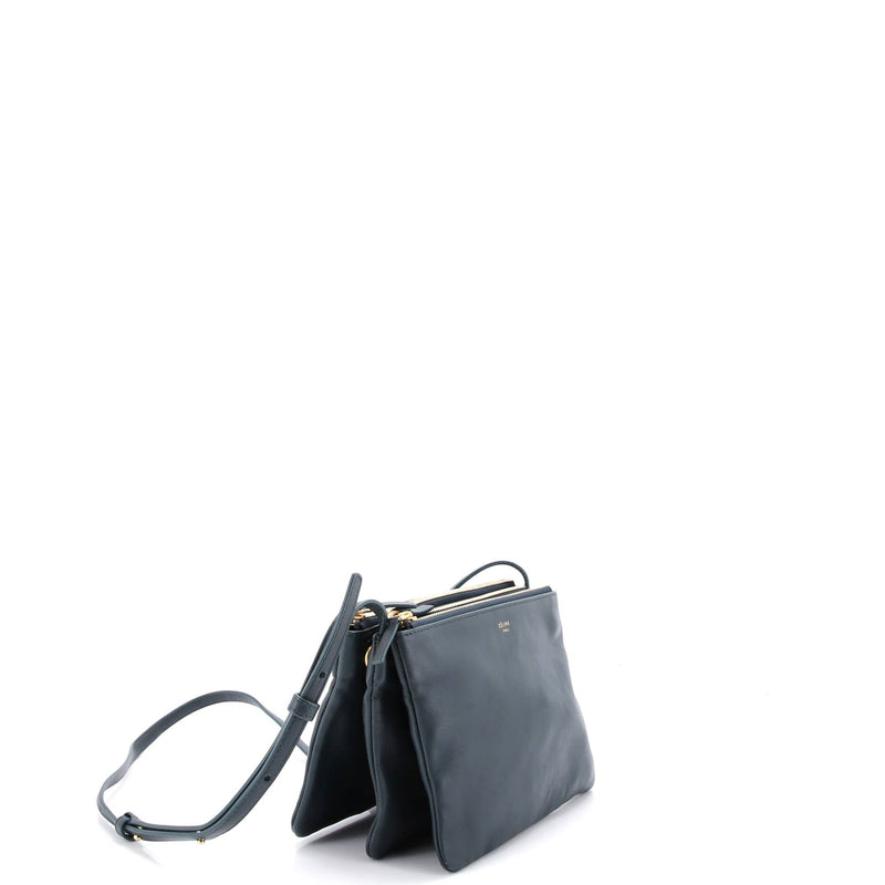 Trio Crossbody Bag Leather Small