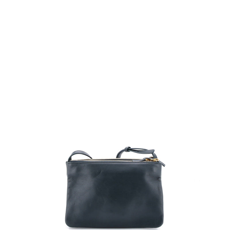 Trio Crossbody Bag Leather Small