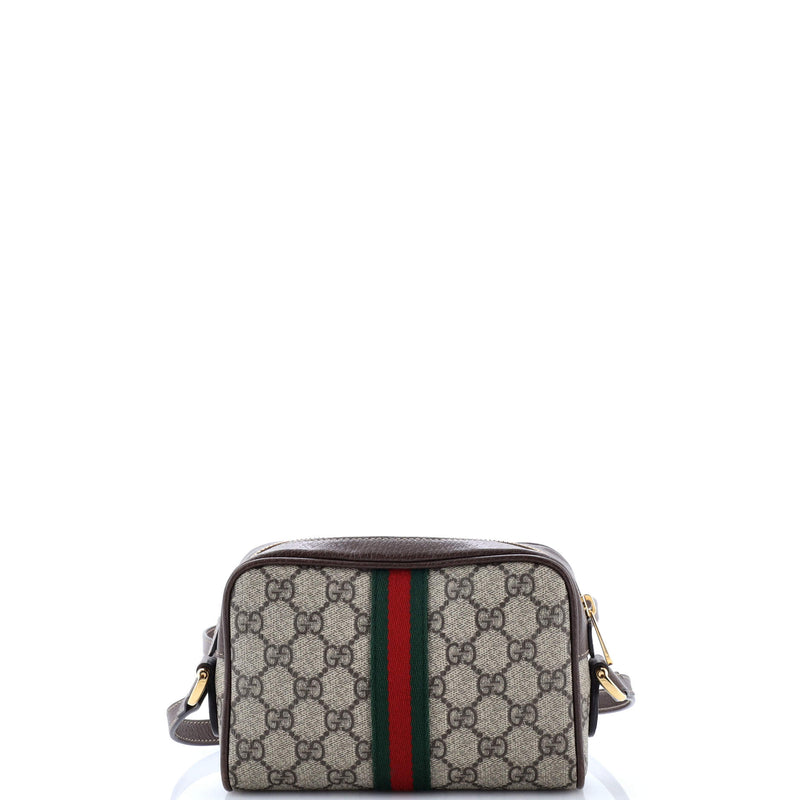 Ophidia Shoulder Bag Gg Coated Canvas