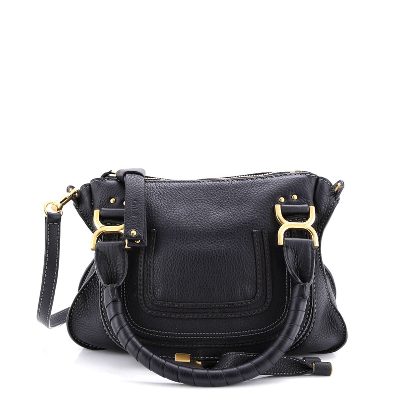 Marcie Satchel Leather Small