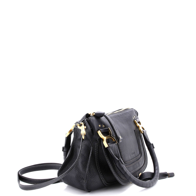 Marcie Satchel Leather Small