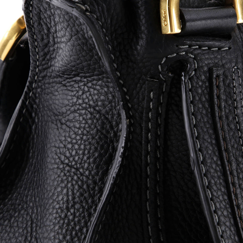 Marcie Satchel Leather Small