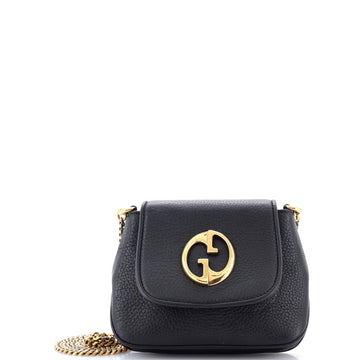 Chain Shoulder Bag Leather Small