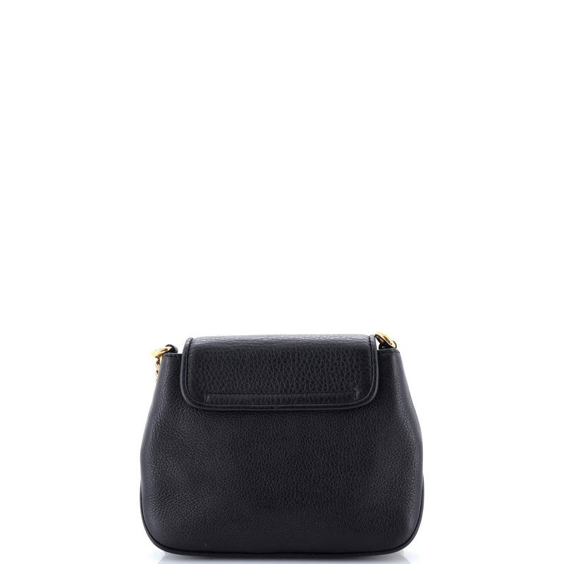 Chain Shoulder Bag Leather Small