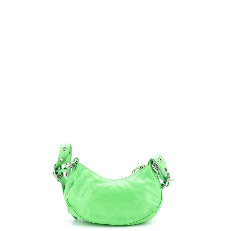 Le Cagole Giant Studs Shoulder Bag
