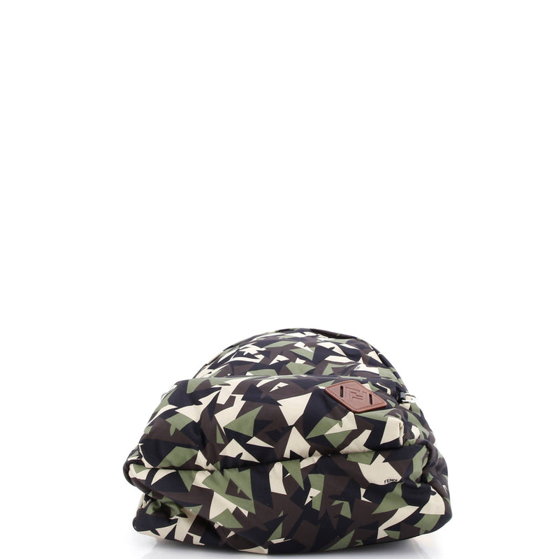 Front Pocket Backpack Printed Nylon