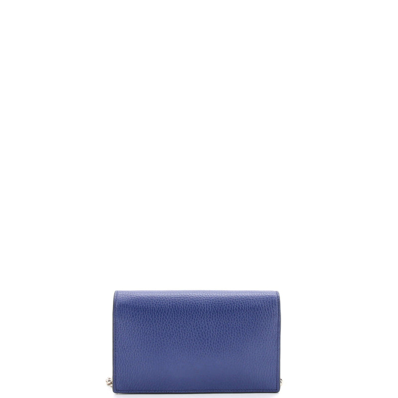 Interlocking Wallet On Chain Leather
