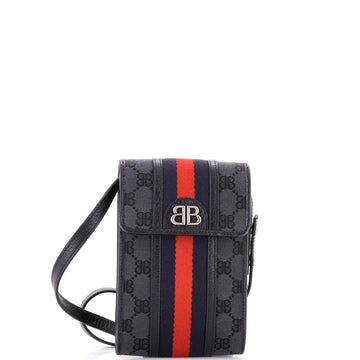 X Gucci The Hacker Project Web Phone Bag