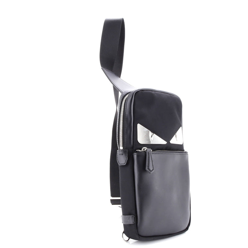 Monster Sling Bag Nylon And Leather