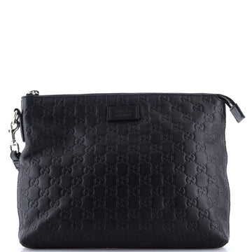 Signature Soft Wristlet Guccissima