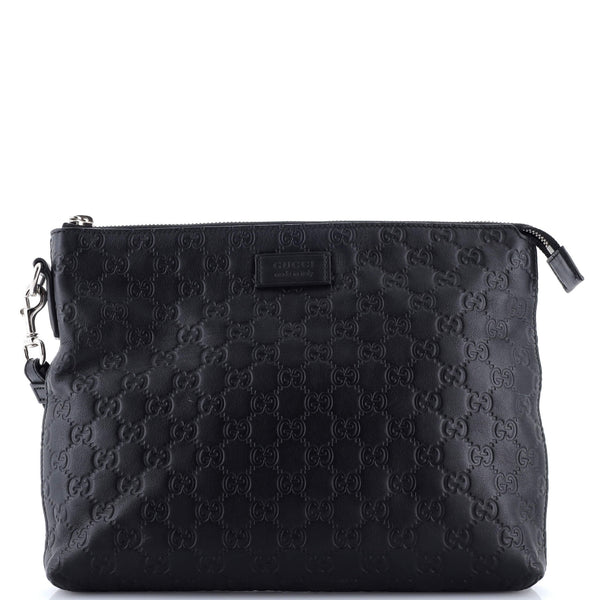 Signature Soft Wristlet Guccissima