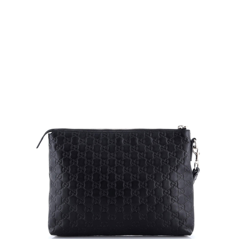 Signature Soft Wristlet Guccissima