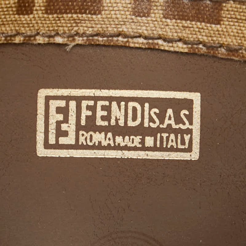 Flap Messenger Bag Zucca Coated Canvas
