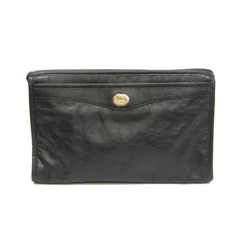 Ophidia Chain Shoulder Bag Leather