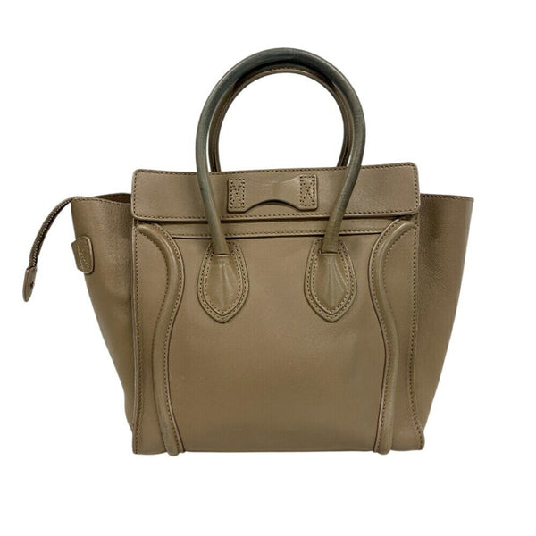 Luggage Bag Smooth Leather Micro