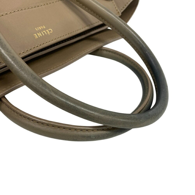 Luggage Bag Smooth Leather Micro
