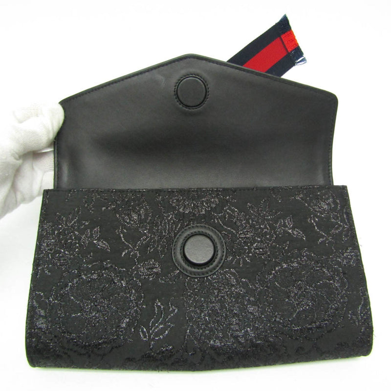 Animalier Broadway Bow Flap Bag Leather