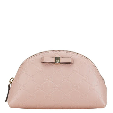 Wristlet Clutch Guccissima Leather