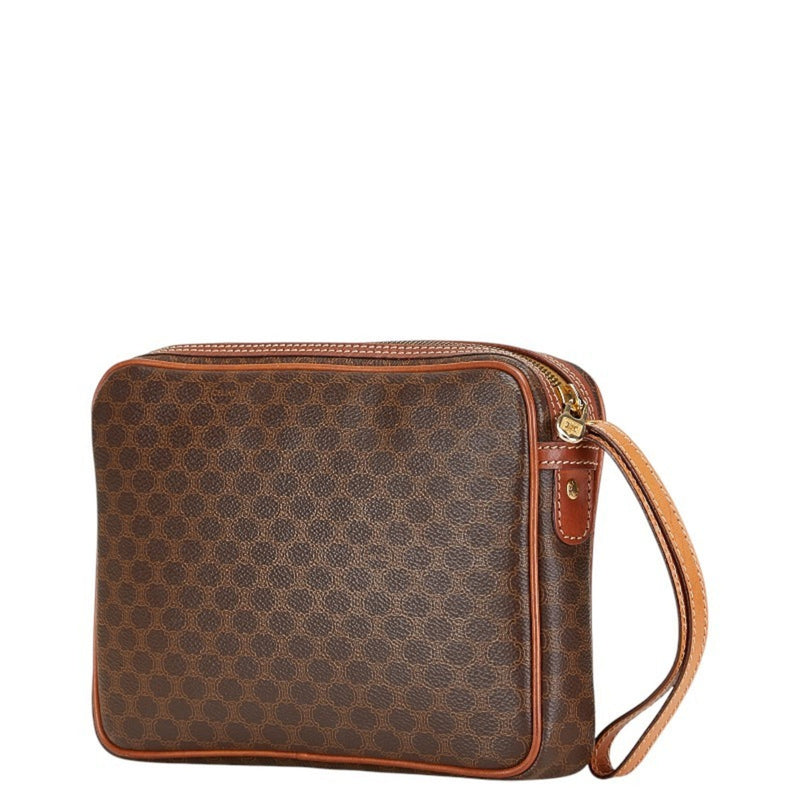 Vintage Saddle Flap Shoulder Bag Macadam