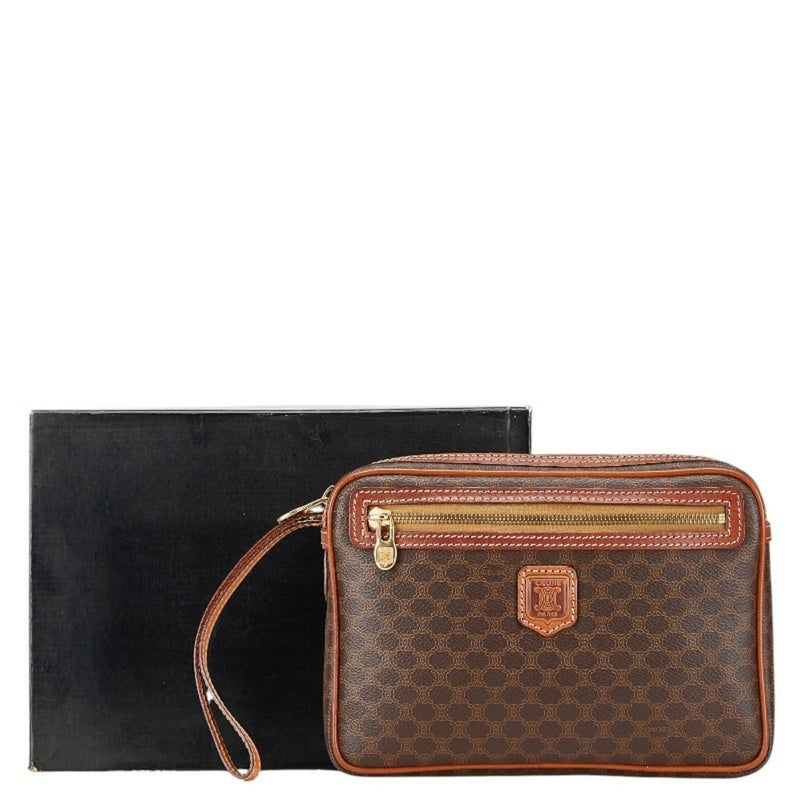 Vintage Saddle Flap Shoulder Bag Macadam
