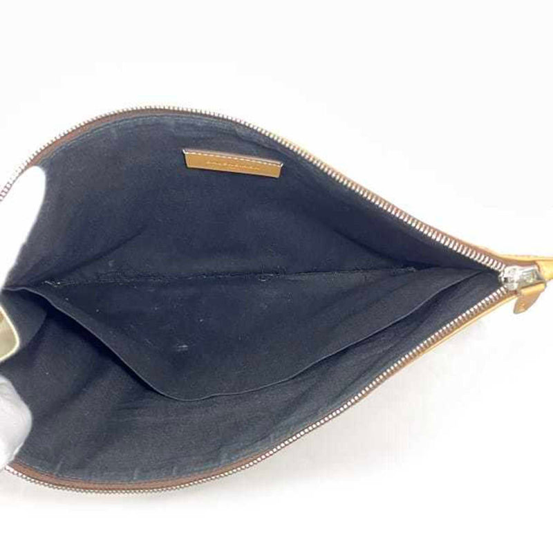 Navy Cabas Canvas With Leather Large